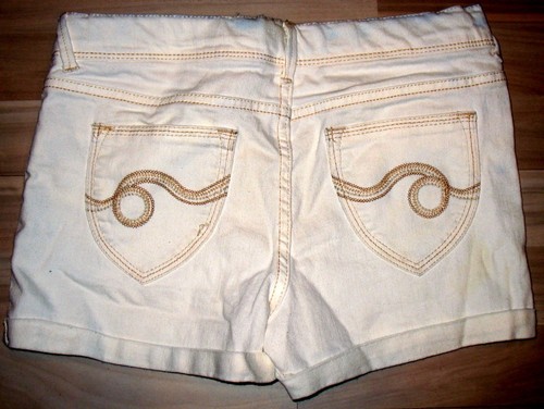 Jordache white stretch - white,